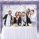 2pcs Spring Summer Lavender Garland, 6Ft Purple Lavender Artificial Garland, All Year Lavender Garlands for Farmhouse Wedding Mantle Arch Porch Stair Table Indoor Door Home Decor