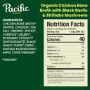 Pacific Foods, Broth Bone Chicken Black Garlic Shiitake Organic, 32 Ounce (EXP 06/12/26)