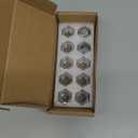 10 PCS 1/2-20 Inch Lug Nuts, 509 Trailer Lug Nuts Open End Acorn Lugs, Zinc Plated Wheel Tire Lugs Replacement for 1/2" Wheel Lug Studs Dexter EZ Lube Trailer Camper RV Truck