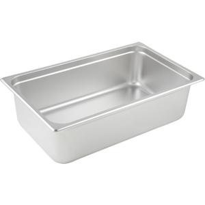 Winco 6-Inch Anti-Jamming Steam Pan, Full, 24-Gauge