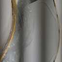 Irregular Wall Mirror, 20"x36" Gold Abstract Asymmetrical Mirrors for Wall, Decorative Cloud Wavy Mirror for Bathroom, Bedroom, Cloakroom, Entryway, Shatter-Proof Aluminum Alloy Frame