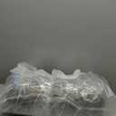 VANKEAN Dog Bed Soft Crate Pad Mat Reversible Warm& Cool, Washable Comfy Kennel Pad with Orthopedic Egg-Crate Foam for Small Medium Large Dogs, Water-Resistant Pet Bed, Grey