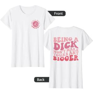 Front And Back Tee T-Shirt S