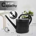 2 Gallon Watering Can, Garden Watering Can with Stainless Steel Shower Head