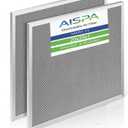AC Filter 20x20x1, MERV 11, 2 Pack | Washable and Reusable, Aluminum Alloy Frame, Nylon Mesh
