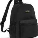 AOTIAN Mini Lightweight 11.8 Inch Backpack Durable Travel Hiking Women and Girls Small Daypack, 7 Liters Black