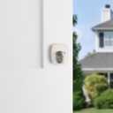Kwikset Midtown Deadbolt Lock, Satin Nickel Modern Exterior Keyed Front Entry Door, Pick Resistant SmartKey Rekey Security, Single Cylinder Dead Bolt, with Microban Protection