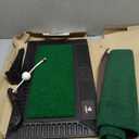 WINNER SPIRIT Real Swing 300 Golf Swing & Hitting Trainer, True Impact, Checking Path After Swing Practice Mat Groover Training Aid, Height Adjustable, 6 feet by 4 feet