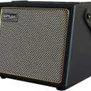 Acoustic Guitar Amplifier, 30 Watt Bluetooth Speaker Rechargeable Portable Acoustic Guitar Amp with Reverb Chorus Effect, 3 Inputs, Black