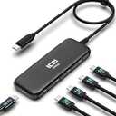 ICZI USB C Hub 3.2 10Gbps 4 Port Data Splitter for MacBook Pro/ Air, iMac, Surface, Laptop, XPS, PC - Not Support Charging and Video Output