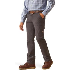 Ariat Men's FR M7 Slim DuraStretch Duralight Twill Straight Pant (36W x 36L, Charcoal)