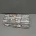 3 x dhrbsx Spray bottles small, 2oz/50ml Clear Empty Fine Mist Plastic Mini Travel Continuous Bottle Set, Small Refillable Liquid Containers 6pack with 2pcs Funnels and 12pcs Labels