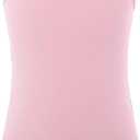 EQSJIU Girls Ballet Leotard Nude Camisole Seamless Dance Undergarment with Adjustable Straps Gymnastics Leotards , 4-5Y