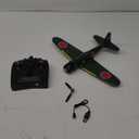 VOLANTEXRC RC Plane for Beginners, 4CH WWII RC Airplane A6M Zero with Aileron, 2.4Ghz Remote Control Plane with Xpilot Self Righting&One Key Aerobatic, Gifts for Adults (761-15 RTF) (Green P40)