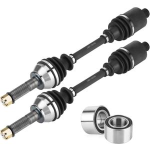 Rear Left/Right CV Axle & Wheel Bearing Kit for Polaris Sportsman 570 2014 2015 2016 2017 2018 2019 2020 2021 2022 EPS Forest, for Sportsman 450 2016-2022 Drive Half Shaft, 50.5 inch