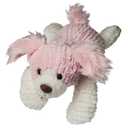 Mary Meyer Stuffed Animal Cozy Toes Soft Toy, 17-Inches, Pinky Puppy