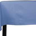 Yourtablecloth Heavy Duty Vinyl Rectangle or Square Tablecloth – 6 Gauge Heavy Duty Tablecloth – Flannel Backed – Wipeable Tablecloth, 52 x 70 Sky Blue