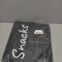 Snack Bin for Pantry - Snack Basket Organizer for Countertop - Imitation Linen Snack Storage Containers for Storing Chips, Pretzels, Cookies, Popcorn and more - Kitchen Organization