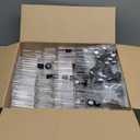 Tessco for you 100 Pcs Mini Bottles with Black Cap, Small Empty Shot Bottle, Airtight Plastic Spirit, Salad Dressing Wine Hot Sauce Party Supplies(4 Oz)