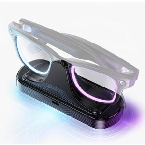 Charger Compatible with RayBan Meta Smart Glasses - Charging Stand Dock Station Compatible with Ray Ban Wayfarer Gen 2 1 - Accessories Cable for Skyler Headliner AI Glass