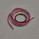 Pack-1 Car Hood LED Strip Light, 59In Long 12V Vibe Light, Waterproof Safe Guide Strip With Tape, Universal for Car Truck SUV Interior & Exterior (Pink)