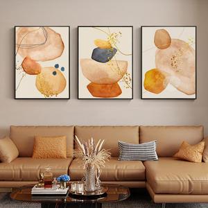 QKF Modern decor Minimalist Abstract framed Canvas Large Wall Art For Living Bedroom Bathroom Room Paintings posters Home Decoration posters & prints 16“X 24” wall art set of 3, 16" X 24" X 3 pieces