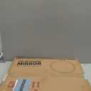 TETOTE Round Led Lighted Bathroom Mirror Matte Black Frame 24 Inch Front and Backlit Circle Round Light up Vanity Mirror with Lights, 3 Color Illuminated Dimmable Anti Fog Wall Mount, IP54 CRI 90+