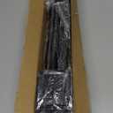 Matte Black Shower Curtain Rod 31-68 inches, Stainless Steel Shower Rod & Tension Rod, Adjustable Tension Shower Curtain Rod for Bathroom, Windows, Closet