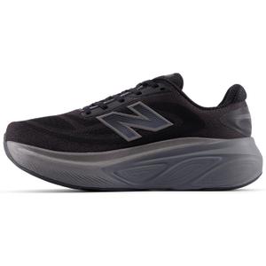 New Balance Men's Fresh Foam X More V6 Running Shoe, Black/Castlerock/Black Metallic, 10.5 M