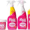 Stardrops - The Pink Stuff - Miracle Cleaning Ultimate Bundle – Paste, Multi-Purpose Spray, Bathroom Foam Spray, and Cream Cleaner – Ideal for Kitchens, Bathrooms, Outdoors, and More