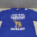 This is My Human Costume I'm Really an Ocelot Cats T-Shirt, Size Large