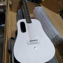 LAVA ME PLAY Smart Guitars,HILAVA 2.0 System Acoustic Electric Guitar,Right Handed 6 Steels String Acustica Guitarra For Adults & Teens & Beginner (36', LITE BAG,Nightfall & Frost White)