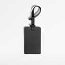 Away Luggage Leather Black Travel Name Tag PC20 Luggage Tag Black Standard