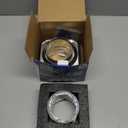 DVC-180 Magnetic Dryer Vent Coupling Connector Kit Easy to Clean Quick Connector Including a 3.3ft 4" Duct and two Clamps