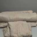 Bedsure King Quilt Set - Ultra Soft Quilt Bedding Set for Modern Farmhouse Bedroom Decor, Lightweight All-Season King Size Comforter with 2 Pillow Shams, Taupe Summer Bedspread Coverlet 106x96 Inch (14 - Taupe - Clover)