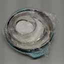 4, 7, 9 Inches Springform Pan Set of 3-304 Stainless Steel Nonstick Springform Cake Pan Set with Removable Bottom, 10 Inch Leakproof Silicone Cheesecake Pan Protector with 60 Pcs Parchment Paper