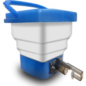 Collapsible Gel Balls Blasters Bucket for SplatBall, Portable Splatter Storage Container with Strainer, Large Capacity Orby Tub Holds 16000+ Balls Accessories