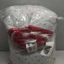 EVOIONOS Burgundy Round Rug for Bedroom, 5x5 Ft Fluffy Soft Circle Area Rugs for Living Room, Plush Shaggy Circular Carpet for Indoor Floor Bedside Kids Nursery, Machine-Washable Home Decor Aesthetic