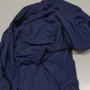 WOMACO Dining Room Bench Covers - Stretch Spandex Upholstered Seat Cushion Slipcovers for Kitchen Bench Seat Protector (Navy, Large), 17.3"D x 59"W x 4.7"H