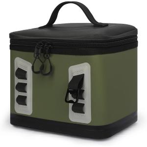 Soft Cooler 6Can to 28Can, Portable/Single Shoulder/Backpack Ice Chest Box, Dry & Wet Compartment Design, Built-in Bottle Opener, Suitable for Lunch, Beach, Travel, Camping