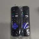 Pack of 2 Compatible with Roku TV remotes-Roku Remote Replacement Compatible with Hisense, Onn, Sharp, Phillips, Element, Insignia, RCA, Sanyo, LG, JVC, and Westinghouse Series Roku smart TVs.