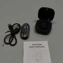 Smart Ring for Women Men,Fitness Tracker Ring with Heart Rate, Sleep Monitoring, Blood Oxygen, Step Counting for iOS and Android, No Subscription Fee, Waterproof, Valentines Day Gifts(Black, 11)