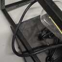 3 Pack Farmhouse Pendant Light,Black Metal Frame Hanging Light Fixture with Clear Glass Shade, Adjustable Chains Industrial Mini Pendant Lighting for Kitchen Island Entryway Porch Foyer