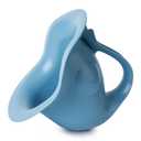 Potty for Newborn Baby Potty Training; for Diaper Free Baby Elimination Communication Indoor & Outdoor; Attractive Fish Shape (Blue)