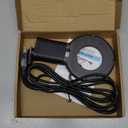 250 Watt Bird Bath De-Icer with Thermostat, Cast Aluminum Submersible Chicken Water Heater, Heated Bird Bath, Power Cord 9.8 Ft