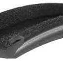B004-13F Flexible Flocked Rubber Glass Run Channel for Universal RV Window, Car, Bus and Truck (13 Feet)
