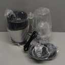 12-Piece Smoothie Blender Maker 25,000 RPM Personal Blender for Ice Crushing Smoothies & Frozen Drinks Nuts with 23oz, 32oz, 37oz Portable Cups Two 6-Leaf Stainless Steel Blades, Silver