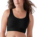 True & Co Women's True Body Lift Scoop Neck Bra ((Large) 36-38A/D, Black)