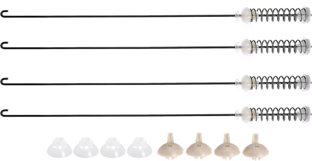 W10780045 Washer Suspension Rods Kit for Whirlpool for Kenmore for May-tag for Amana suspension rod W10537442 W10780053 WTW4616FW0 NTW4516FW0 NTW4516FW1 WTW4800BQ1