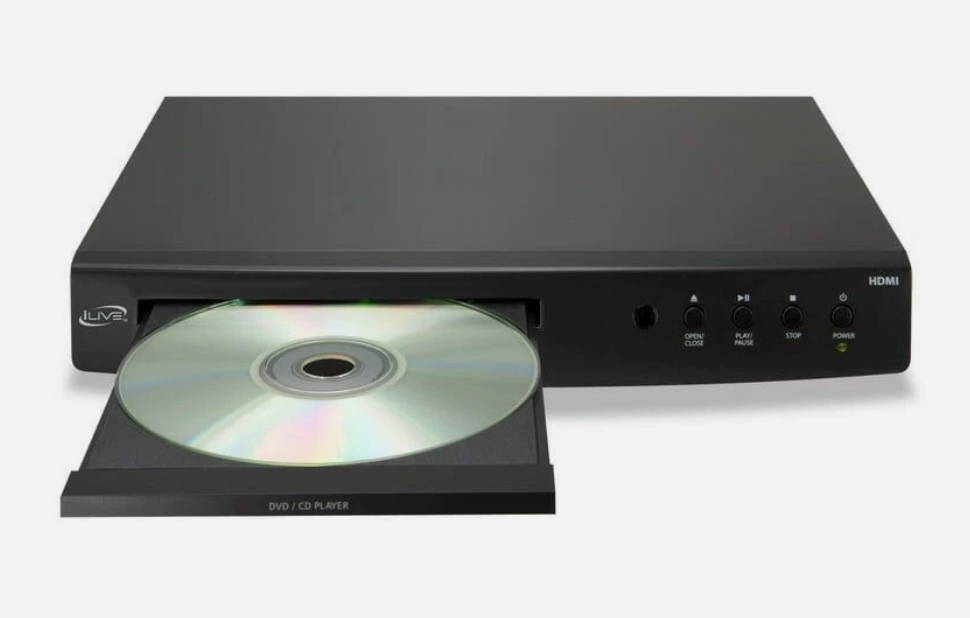 iLive DVD Player with HDMI Conversion, DH300BI, Black